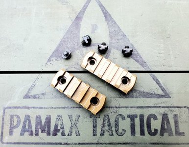 AR15 M-LOK Rail Section - XSlick FDE - Image 3