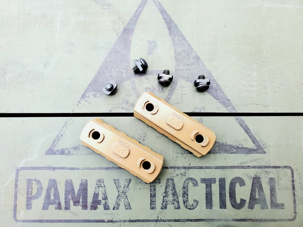 AR15 M-LOK Rail Section - XSlick FDE - Image 4