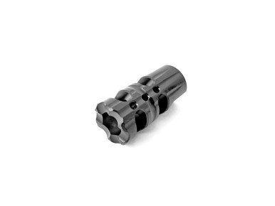 Crusader Muzzle Brake - Black 1/2x28 - Image 2