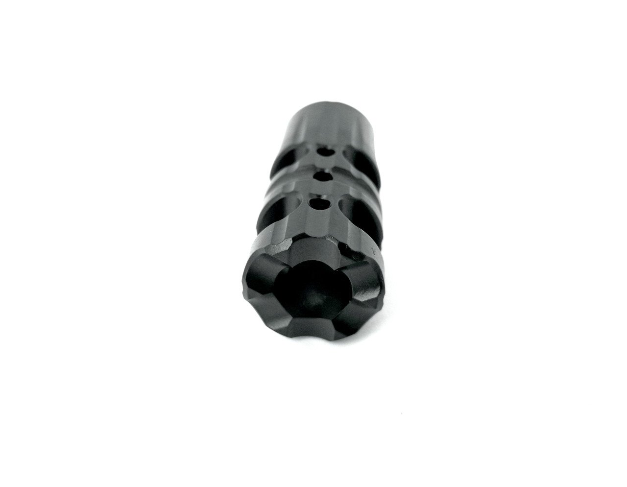 Crusader Muzzle Brake - Black 1/2x28 - Image 3