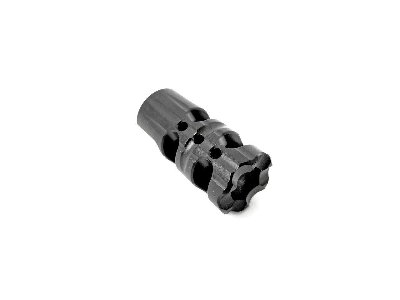 Crusader Muzzle Brake - Black 1/2x28 - Image 5