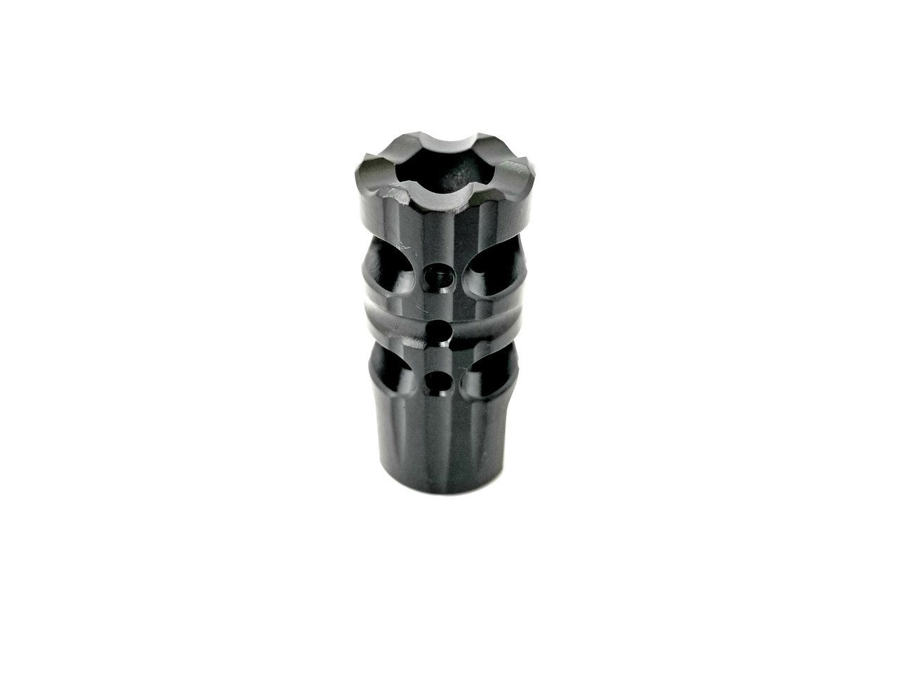 Crusader Muzzle Brake - Black 1/2x28 - Image 6