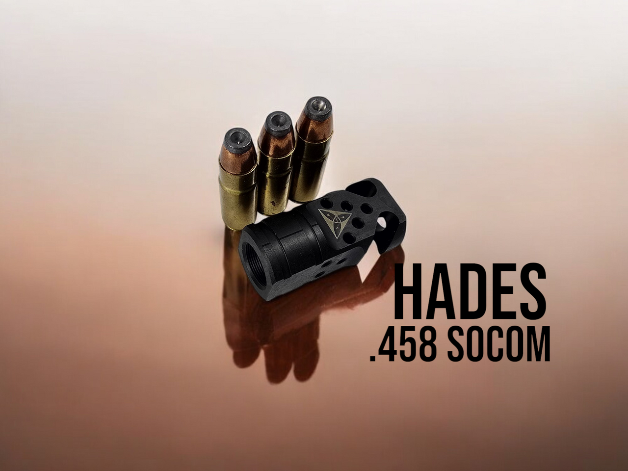 HADES Hybrid Gen2 .458 SOCOM Muzzle Device - 5/8x32